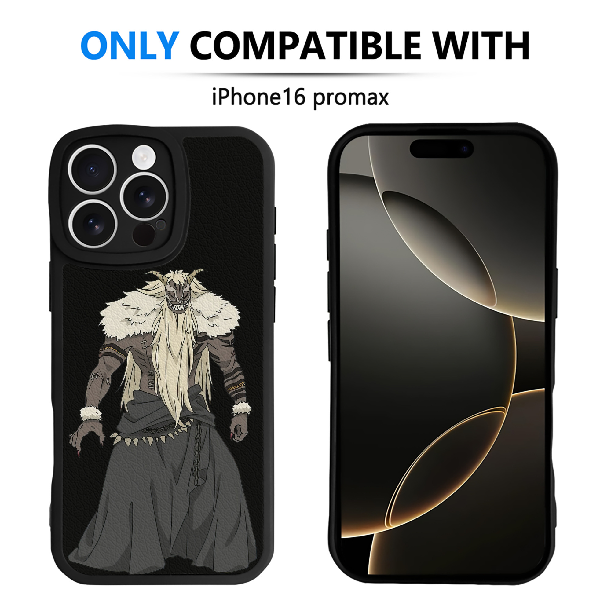 （画像用） 葬送のフリーレン Frieren 【iPhone 16シリーズ対応】シリコンスマホケース（レザー調） 材質：シリコン